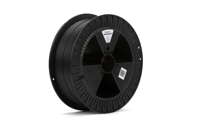 PM филамент PET-G FRJET 1.75 мм, 0.500 кг (1.10 lbs) - черен (незапалим)