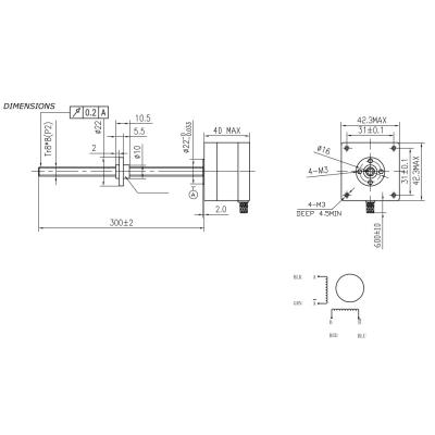 Стъпков мотор NEMA 17 /17HSL4417-300