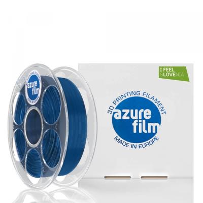 AzureFilm  PLA филамент 1.75 мм, 1кг ( 2 lbs ) -  прозрачно синьо