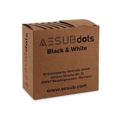 AESUB black&white маркери за 3D сканиране