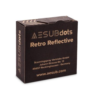 AESUB retro маркери за 3D сканиране