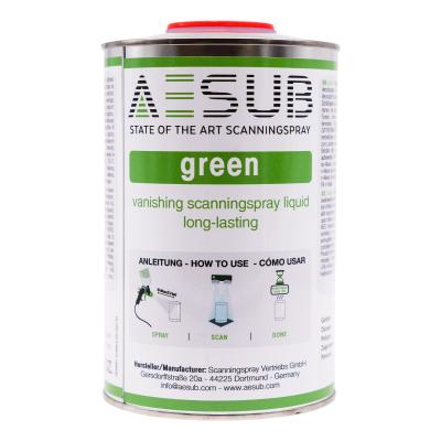 AESUB green спрей за 3D сканиране