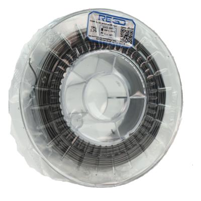 RE3D TPU  филамент 1.75 мм, 0.500 кг (1 lbs)  - сив (out of stock)