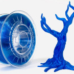 Devil Design  PET-G филамент 1.75 мм, 1 кг (2.0 lbs) - супер синьо прозрачно