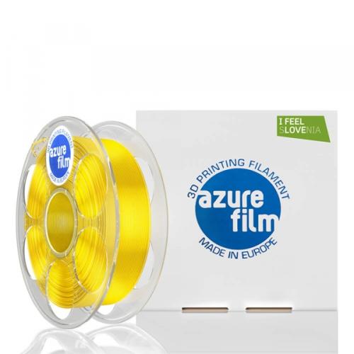 PLA AzureFilm  PLA филамент 1.75 мм, 1кг ( 2 lbs ) -  прозрачно жълт