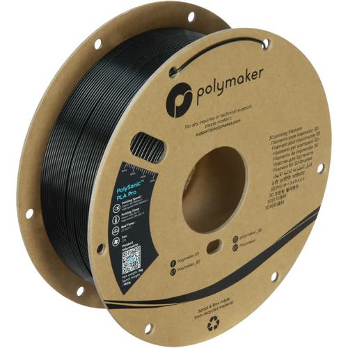 PLA Polymaker - PolySonic  PLA Pro - Black - 1 кг