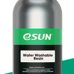 Измиваща се с вода смола eSUN - прозрачна, 0.500 кг