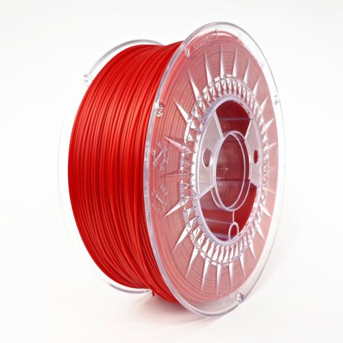 PLA Devil Design PLA филамент 1.75 мм, 1 кг (2.0 lbs) - червен ( hot red)